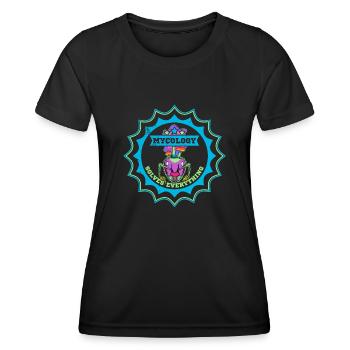 Insects Ant Zombie Fungi Mycology Biology - Women's Functional T-Shirt - black - Front - AI Model Female 172 light (172cm)