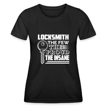 Locksmith Locksmith The Few The Proud The Insane - Women's Functional T-Shirt - black - Front - AI Model Female 172 light (172cm)