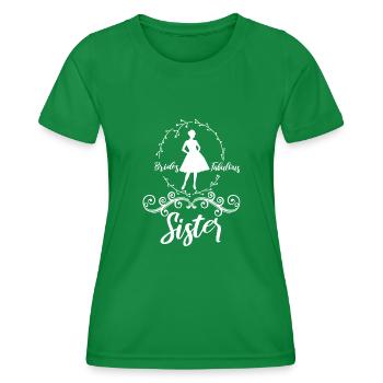 Brides fabulous sister - Women's Functional T-Shirt - kelly green - Front - AI Model Female 172 dark (172cm)