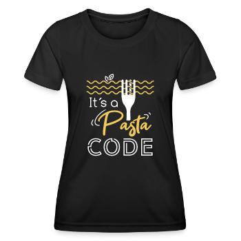 Computer programming - Women's Functional T-Shirt - black - Front - AI Model Female 172 light (172cm)