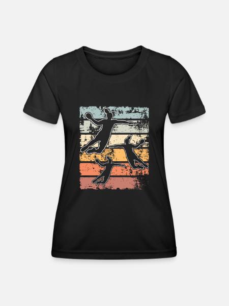 Handballeur handballeur - T-shirt sport Femme - noir