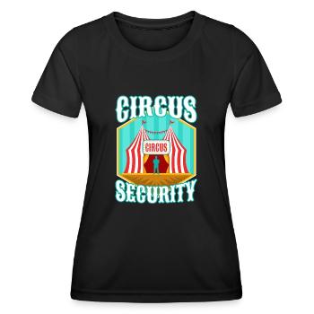 Circus security - Women's Functional T-Shirt - black - Front - AI Model Female 172 light (172cm)