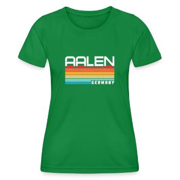Aalenerin Aalener Aalen - T-shirt sport Femme - vert - Devant - AI Model Female 172 dark (172cm)