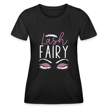 Esthéticienne Esthéticienne Soins de la Peau - T-shirt sport Femme - noir - Devant - AI Model Female 172 light (172cm)