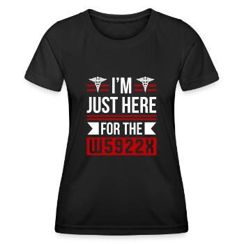 Medizinischer Programmierer, Beruf, Medizinische - Frauen Funktions-T-Shirt - Schwarz - Vorne - AI Model Female 172 light (172cm)