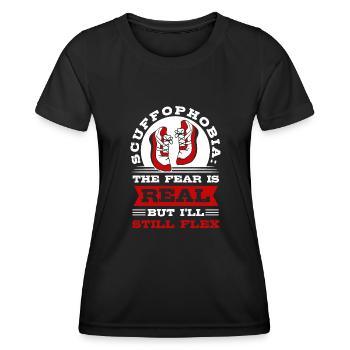 Shoe Collector Shoemaker Sneaker Addict - Women's Functional T-Shirt - black - Front - AI Model Female 172 light (172cm)