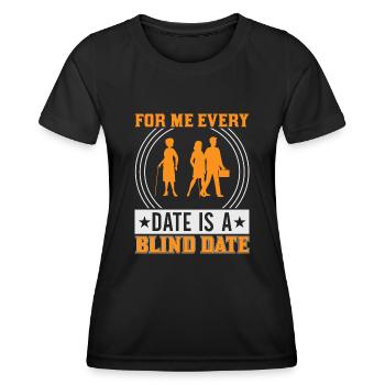 Blindness consciousness Blind by law - Women's Functional T-Shirt - black - Front - AI Model Female 172 light (172cm)