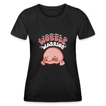 Marine Biologist Deep Sea Fish Blob Fish Ocean - Women's Functional T-Shirt - black - Front - AI Model Female 172 light (172cm)