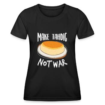 Gifts for gourmets from Thadig - Women's Functional T-Shirt - black - Front - AI Model Female 172 light (172cm)
