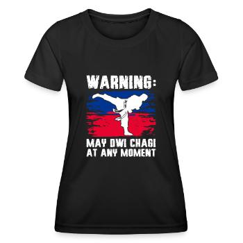 Tang so Do Gift - Women's Functional T-Shirt - black - Front - AI Model Female 172 light (172cm)