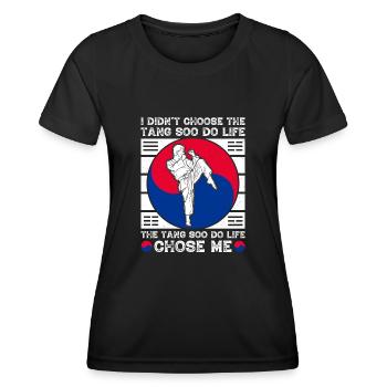Tang so Do Gift - Women's Functional T-Shirt - black - Front - AI Model Female 172 light (172cm)