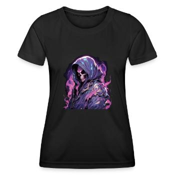 Skull Skull Skulls Skull Skeleton - Women's Functional T-Shirt - black - Front - AI Model Female 172 light (172cm)