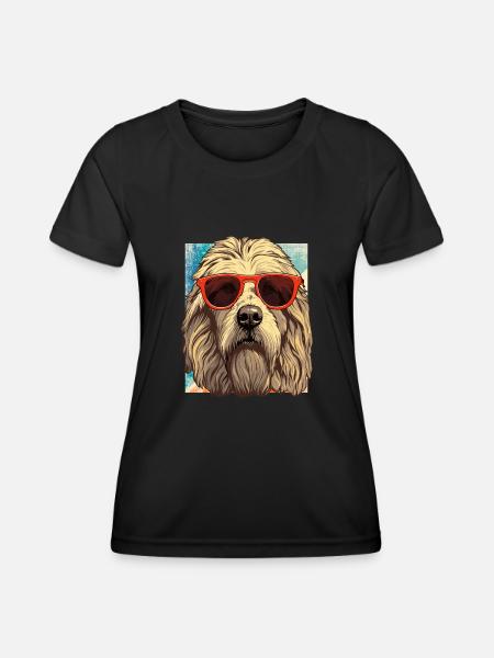 Maremmano Abruzzese Schäferhund - Frauen Funktions-T-Shirt - Schwarz