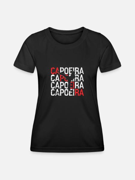 Capoeira - T-shirt sport Femme - noir