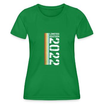 Limited Edition Retro 2022 - Frauen Funktions-T-Shirt - Kelly Green - Vorne - AI Model Female 172 dark (172cm)