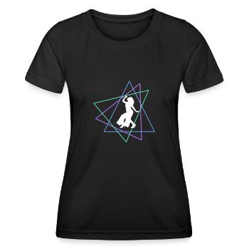 Sing - Women's Functional T-Shirt - black - Front - AI Model Female 172 light (172cm)