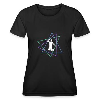 Sing - Women's Functional T-Shirt - black - Front - AI Model Female 172 light (172cm)