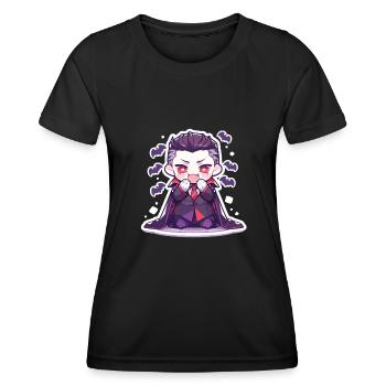 Vampire - T-shirt sport Femme - noir - Devant - AI Model Female 172 light (172cm)