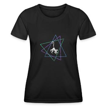 Monkey - Women's Functional T-Shirt - black - Front - AI Model Female 172 light (172cm)