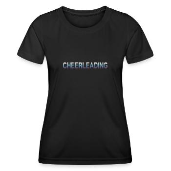 Cheerleading - T-shirt sport Femme - noir - Devant - AI Model Female 172 light (172cm)