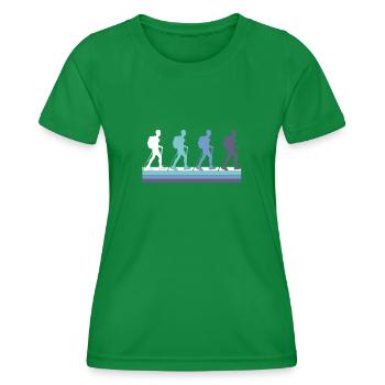 Wander - Women's Functional T-Shirt - kelly green - Front - AI Model Female 172 dark (172cm)