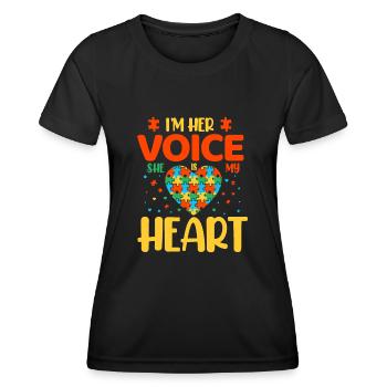 Autism Autistic - Women's Functional T-Shirt - black - Front - AI Model Female 172 light (172cm)