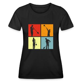 Glassblower - Women's Functional T-Shirt - black - Front - AI Model Female 172 light (172cm)