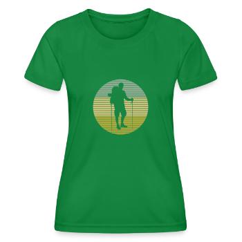Wander - Women's Functional T-Shirt - kelly green - Front - AI Model Female 172 dark (172cm)