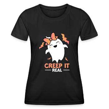 Halloween Costume Halloween Party - Women's Functional T-Shirt - black - Front - AI Model Female 172 light (172cm)