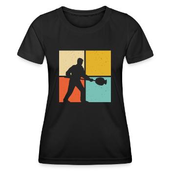 Glassblower - Women's Functional T-Shirt - black - Front - AI Model Female 172 light (172cm)