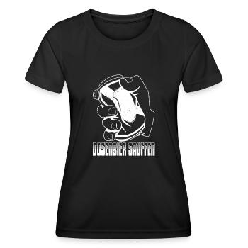 Bierliebhaber Dosenbier Alkohol Party Trinker - Frauen Funktions-T-Shirt - Schwarz - Vorne - AI Model Female 172 light (172cm)
