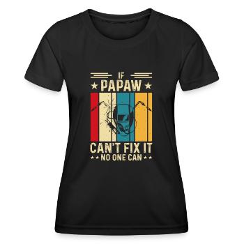 Schweißen Schweißer - Frauen Funktions-T-Shirt - Schwarz - Vorne - AI Model Female 172 light (172cm)