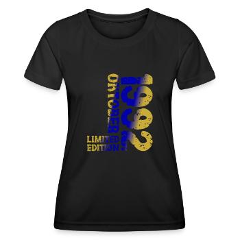 1992 Oktober Limited Edition 31. Geburtstag Deko - Frauen Funktions-T-Shirt - Schwarz - Vorne - AI Model Female 172 light (172cm)