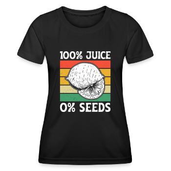 Urologe Empfängnisverhütung Chirurgie - Frauen Funktions-T-Shirt - Schwarz - Vorne - AI Model Female 172 light (172cm)