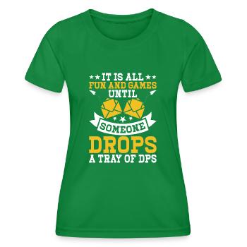 Briefträger Postbote - Frauen Funktions-T-Shirt - Kelly Green - Vorne - AI Model Female 172 dark (172cm)