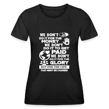 Social Worker Social Worker For The Life - Women's Functional T-Shirt - black - Front - AI Model Female 172 light (172cm)