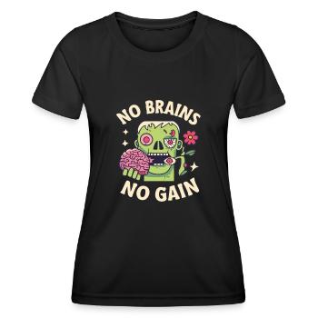 Zombies Zombie Halloween Zombie Kostüm - Frauen Funktions-T-Shirt - Schwarz - Vorne - AI Model Female 172 light (172cm)