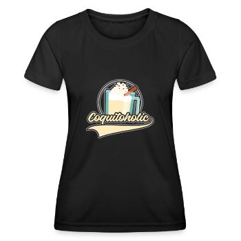 Puerto Rico Puerto Rican - Women's Functional T-Shirt - black - Front - AI Model Female 172 light (172cm)