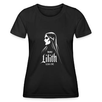 Lilith, Demon, Gothic, Mythology, Folklore, - Women's Functional T-Shirt - black - Front - AI Model Female 172 light (172cm)