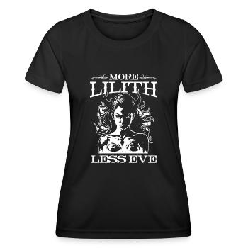 Lilith, Demon, Gothic, Mythology, Folklore, - Women's Functional T-Shirt - black - Front - AI Model Female 172 light (172cm)