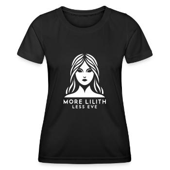 Lilith Demon Gothic Mythology Folklore Satanic - Women's Functional T-Shirt - black - Front - AI Model Female 172 light (172cm)