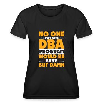 Director of Business Administration Profession - Women's Functional T-Shirt - black - Front - AI Model Female 172 light (172cm)