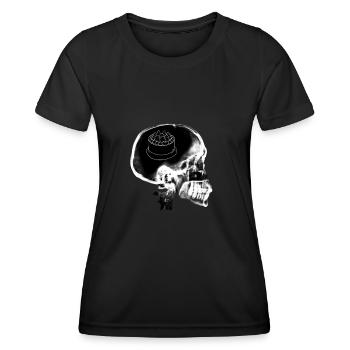 Geschenk Gebäck Liebhaber Kuchen Gebäck - Frauen Funktions-T-Shirt - Schwarz - Vorne - AI Model Female 172 light (172cm)
