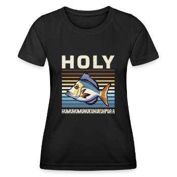 Humuhumunukunukuapua'a Hawaiianischer - Frauen Funktions-T-Shirt - Schwarz - Vorne - AI Model Female 172 light (172cm)