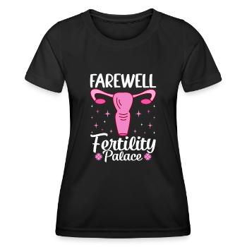 Endometriosis Surgery Women's Health - Women's Functional T-Shirt - black - Front - AI Model Female 172 light (172cm)