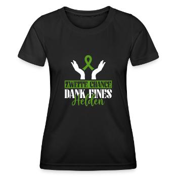 Stem Cells Stem Cell Therapy Stem Cell Donation - Women's Functional T-Shirt - black - Front - AI Model Female 172 light (172cm)