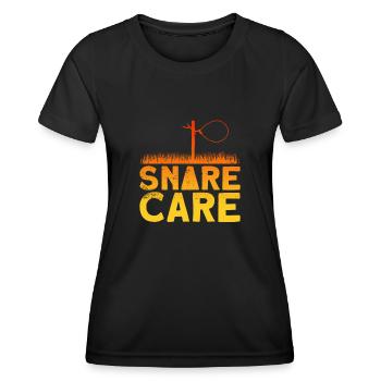 Animal Wire Snare - Women's Functional T-Shirt - black - Front - AI Model Female 172 light (172cm)