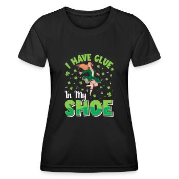 Irischer Tanz Irisches Tanzen - Frauen Funktions-T-Shirt - Schwarz - Vorne - AI Model Female 172 light (172cm)