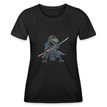 Kendo MMA Fighter Martial Arts - Women's Functional T-Shirt - black - Front - AI Model Female 172 light (172cm)