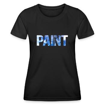 House Painter Decorator Paint - Frauen Funktions-T-Shirt - Schwarz - Vorne - AI Model Female 172 light (172cm)